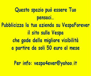 pubblicizza la tua attivit� su vespa forever