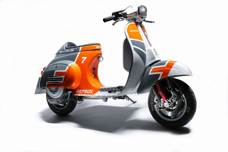 Scooter Vespa Special 50 Elaborata Vespa 125 Vespa Tuning Estetica