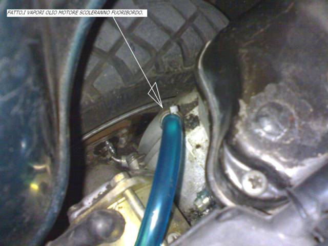 tubo di sfiato vapori olio vespa vespaforever
