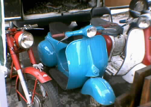 125 vna 1958, Vespa, lambretta, auto moto d' epoca e tante cose vecchie a gambettola, ma pochi ricambi