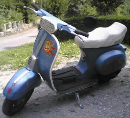 vespa special prima del restauro