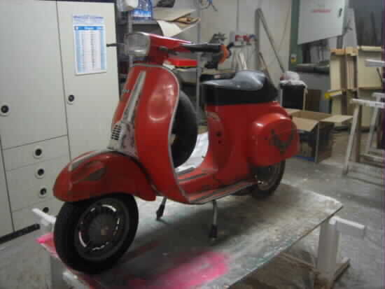 vespa 50 special ammaccata