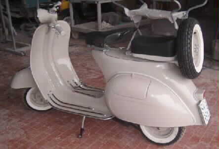 vespa 125 vna2t 1958 restaurata