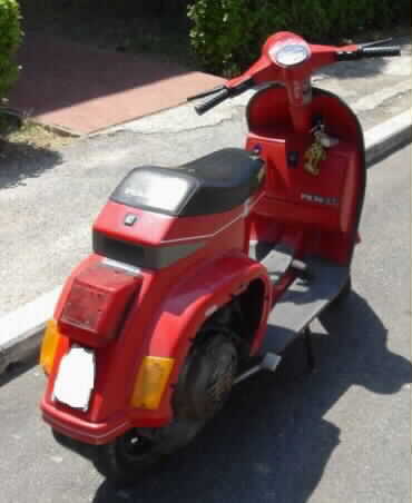 vespa 5o pk xl rossa