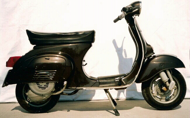 vespa 125 primavera marrone anno 1975