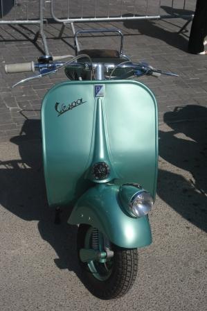 vespa 98 faro basso